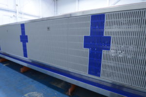 pool bulkhead grating