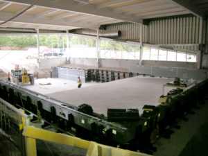 stainless steel pool installation