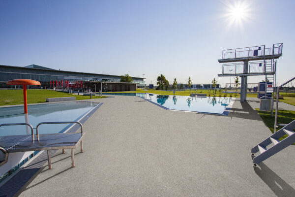 exterior pool deck surface
