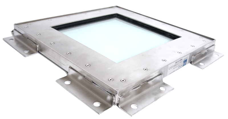 Natare underwater window